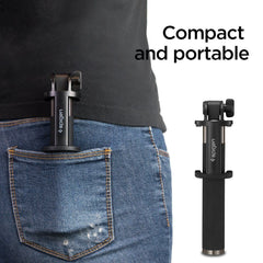 SPIGEN S530W WIRELESS SELFIE-STICK SCHWARZ