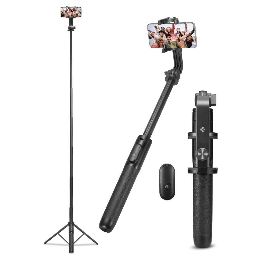 SPIGEN S560W BLUETOOTH SELFIE-STICK STATIV SCHWARZ