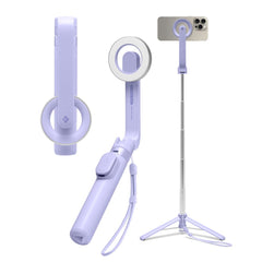 SPIGEN S571W MAGSAFE BLUETOOTH SELFIE-STICK STATIV LAVENDEL