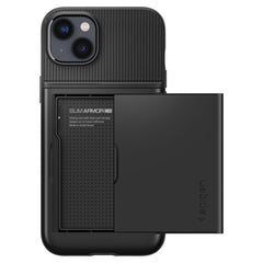 SPIGEN SLIM ARMOR CS HÜLLE IPHONE 14 PLUS SCHWARZ