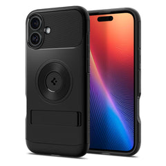 SPIGEN SLIM ARMOR MAG MAGSAFE IPHONE 16 SCHWARZ