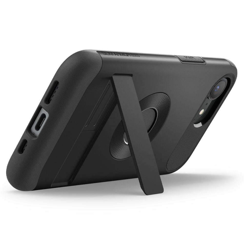 SPIGEN SLIM ARMOR MAG MAGSAFE IPHONE 16E SCHWARZ