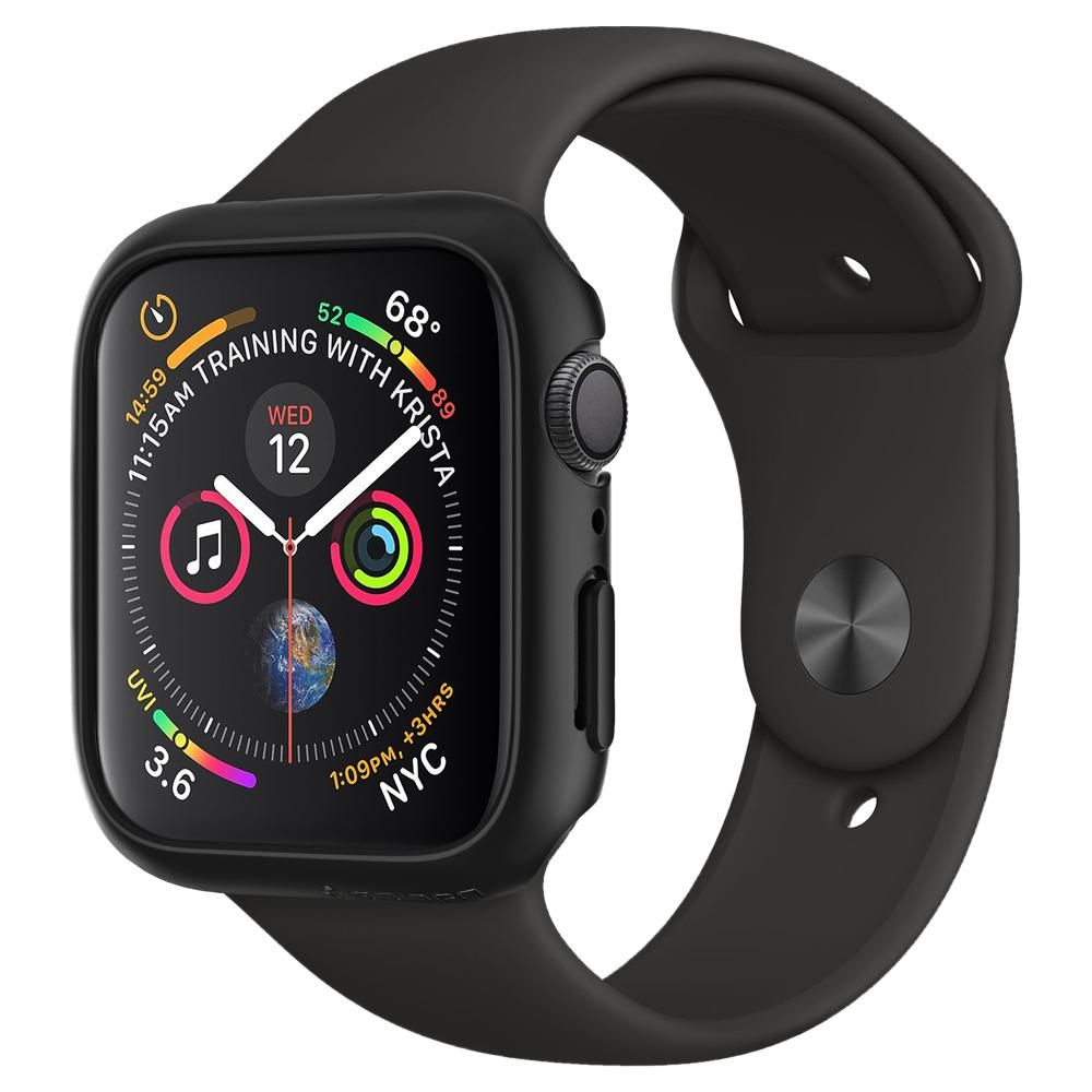 SCHUTZHÜLLE FÜR APPLE WATCH 44 MM SPIGEN THIN FIT SCHWARZ