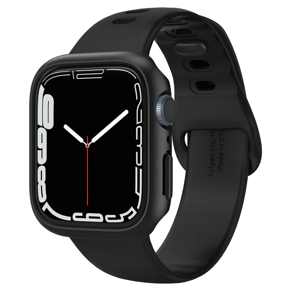 SCHUTZHÜLLE FÜR APPLE WATCH 45 MM SPIGEN THIN FIT SCHWARZ