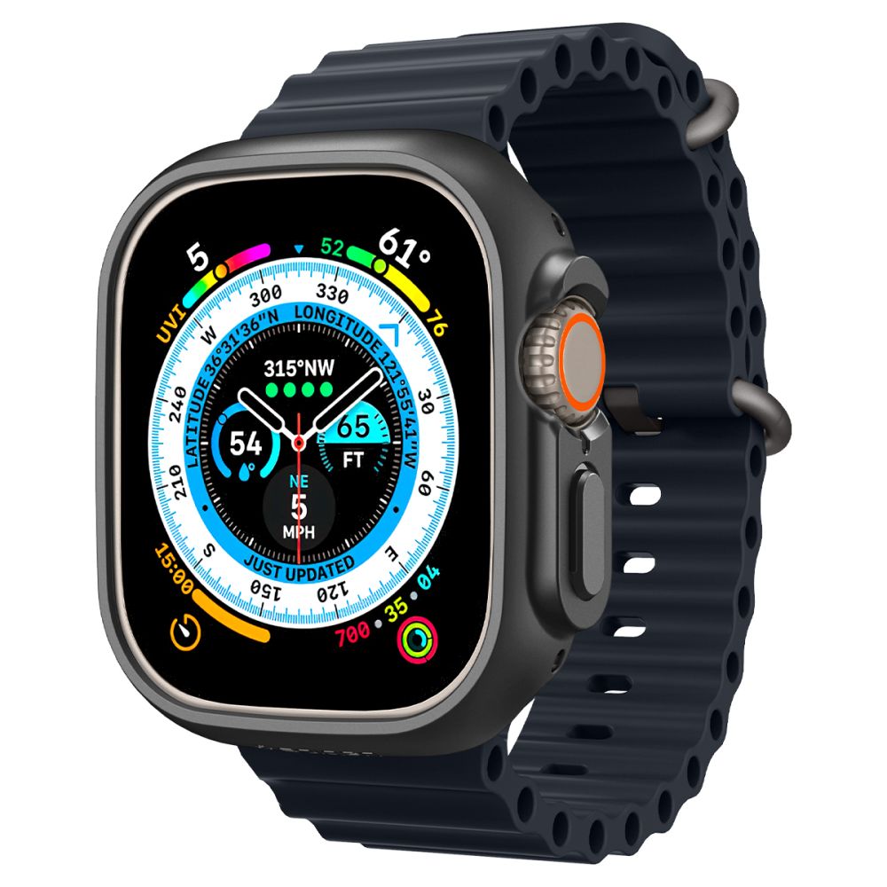 SCHUTZHÜLLE FÜR APPLE WATCH ULTRA 1 / 2 49 MM SPIGEN THIN FIT SCHWARZ