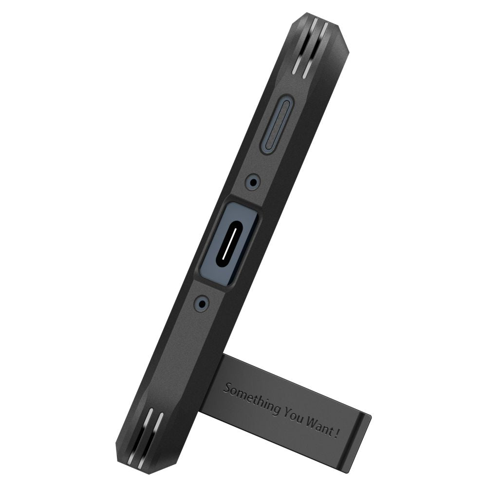SPIGEN TOUGH ARMOR HÜLLE GALAXY A35 5G SCHWARZ