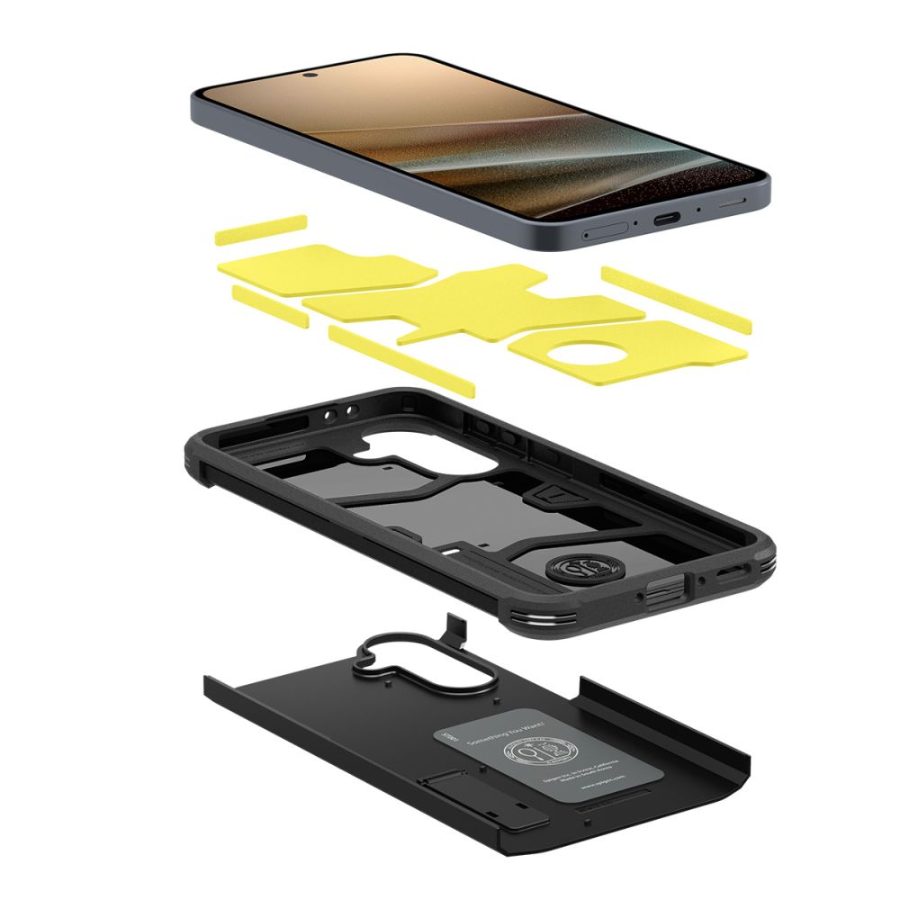 SPIGEN TOUGH ARMOR HÜLLE GALAXY A36 5G SCHWARZ