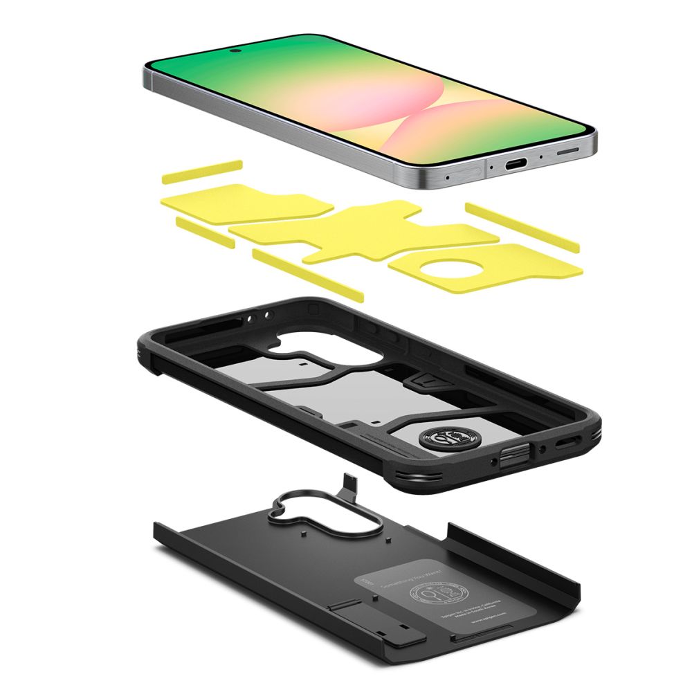 SPIGEN TOUGH ARMOR HÜLLE GALAXY A56 5G SCHWARZ