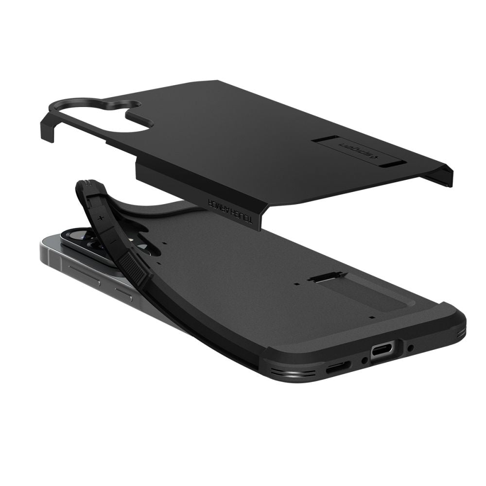 SPIGEN TOUGH ARMOR HÜLLE GALAXY A56 5G SCHWARZ