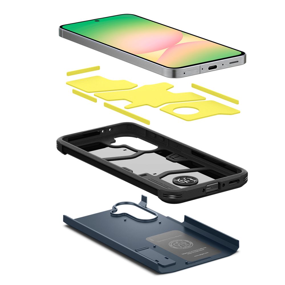 SPIGEN TOUGH ARMOR HÜLLE GALAXY A56 5G METALL GRAU