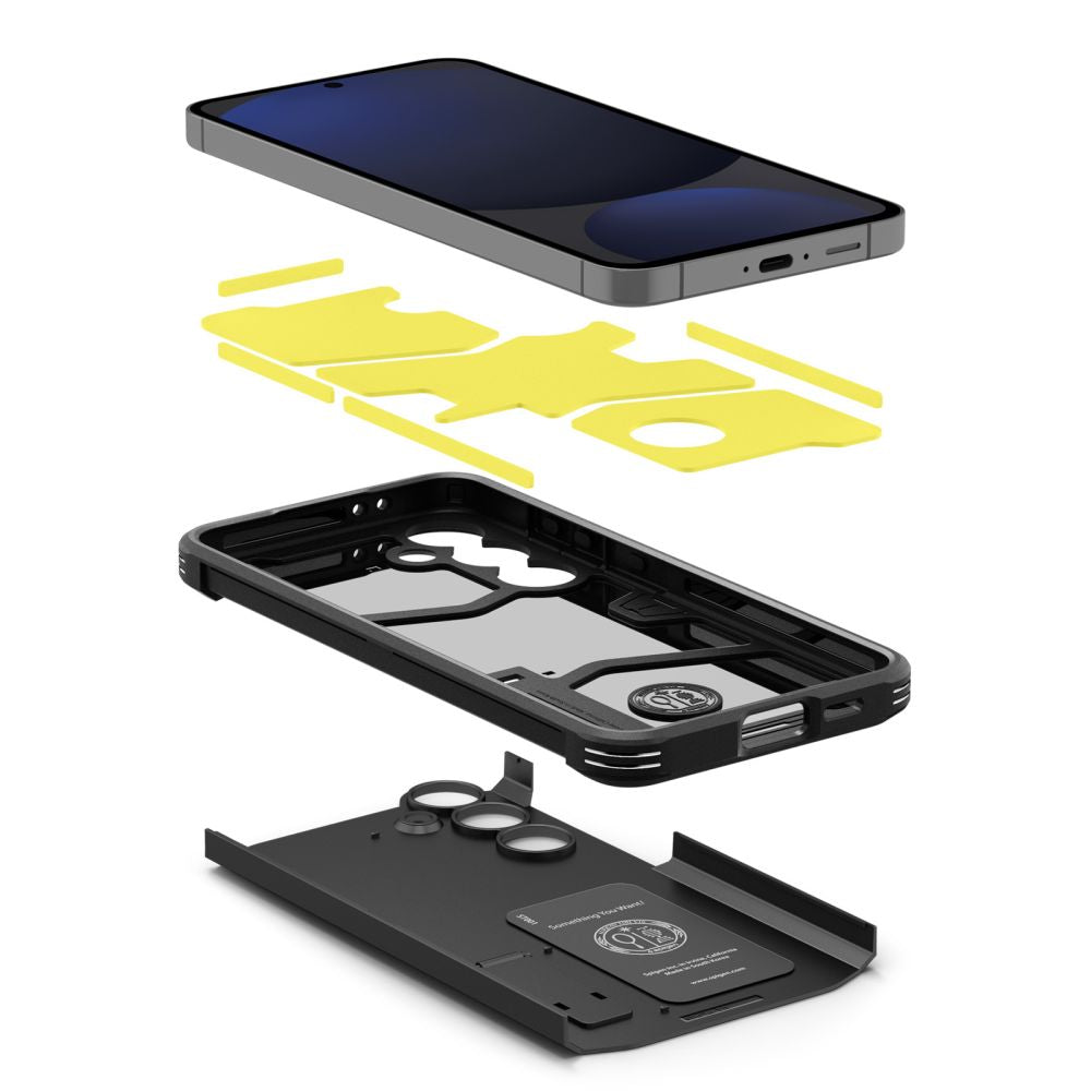 SPIGEN TOUGH ARMOR HÜLLE GALAXY S24 FE SCHWARZ