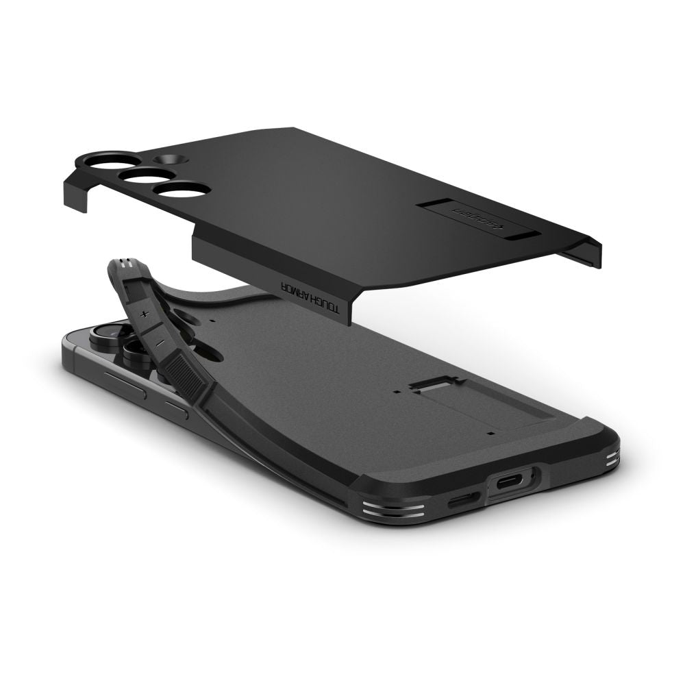 SPIGEN TOUGH ARMOR HÜLLE GALAXY S24 FE SCHWARZ