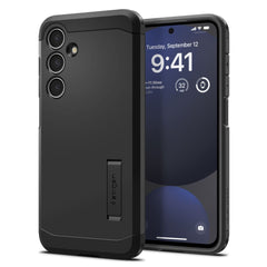SPIGEN TOUGH ARMOR HÜLLE GALAXY S24 FE SCHWARZ