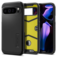 HÜLLE FÜR GOOGLE PIXEL 9 PRO XL SPIGEN TOUGH ARMOR SCHWARZ