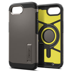 SPIGEN TOUGH ARMOR MAG MAGSAFE IPHONE 16E GUNMETAL HÜLLE