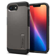 SPIGEN TOUGH ARMOR MAG MAGSAFE IPHONE 16E GUNMETAL HÜLLE
