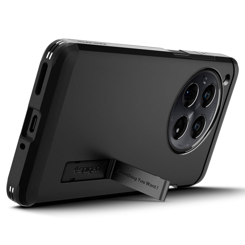 SPIGEN TOUGH ARMOR HÜLLE ONEPLUS 12 SCHWARZ
