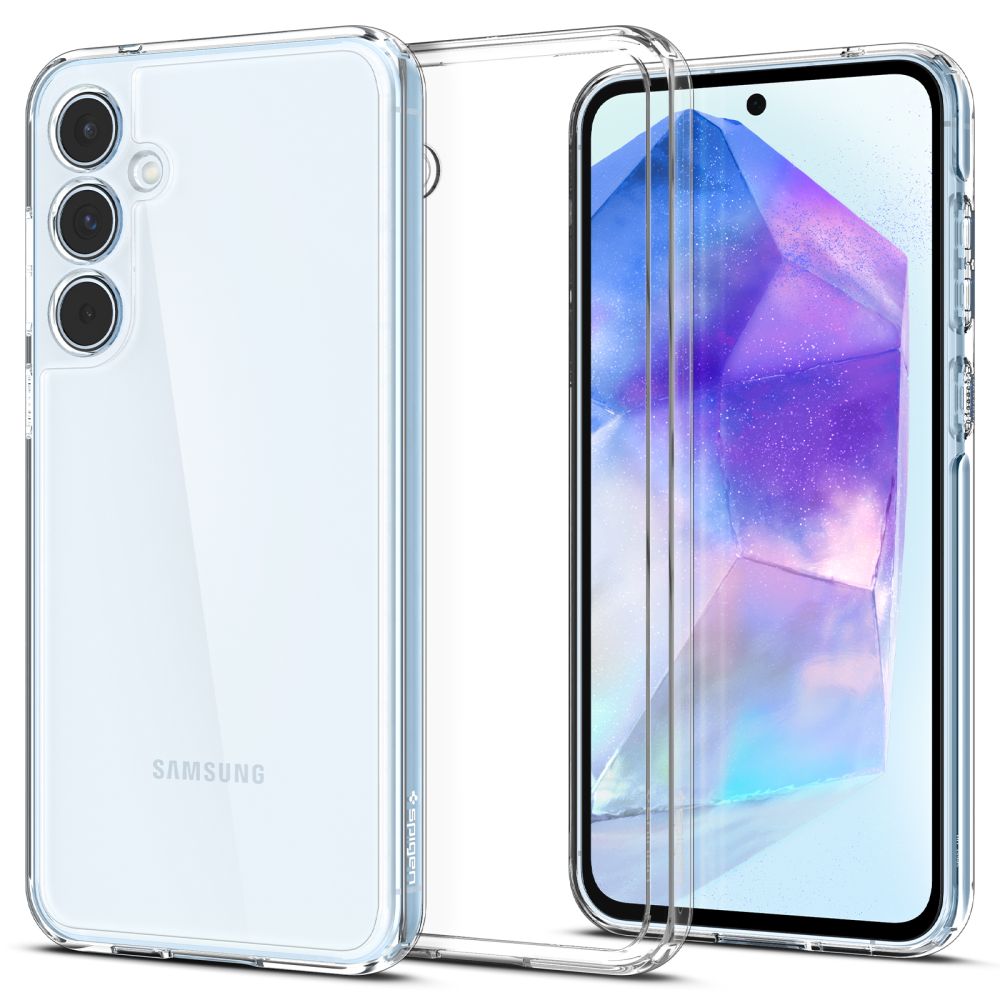 SPIGEN ULTRA HYBRID HÜLLE GALAXY A55 5G KRISTALLKLAR