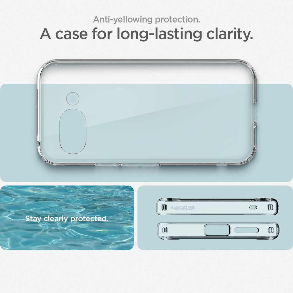 SPIGEN ULTRA HYBRID HÜLLE GOOGLE PIXEL 9A KRISTALLKLAR