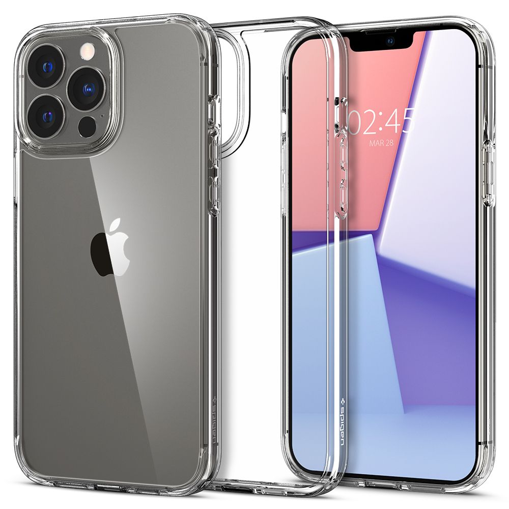 SPIGEN ULTRA HYBRID HÜLLE IPHONE 13 PRO MAX KRISTALLKLAR