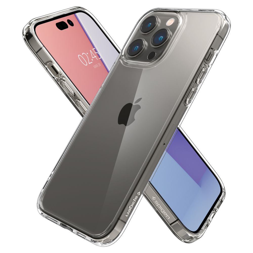 SPIGEN ULTRA HYBRID HÜLLE IPHONE 14 PRO MAX KRISTALLKLAR