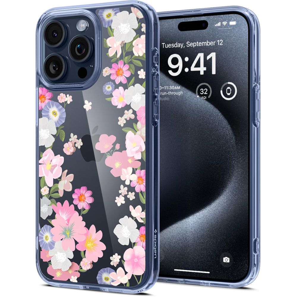 SPIGEN ULTRA HYBRID HÜLLE IPHONE 15 PRO BLOSSOM
