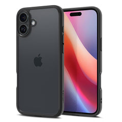 SPIGEN ULTRA HYBRID HÜLLE IPHONE 16 MATTE SCHWARZ