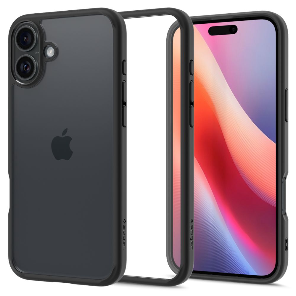 SPIGEN ULTRA HYBRID HÜLLE IPHONE 16 PLUS MATTE SCHWARZ