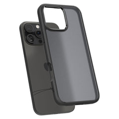 SPIGEN ULTRA HYBRID HÜLLE IPHONE 16 PRO FROST SCHWARZ