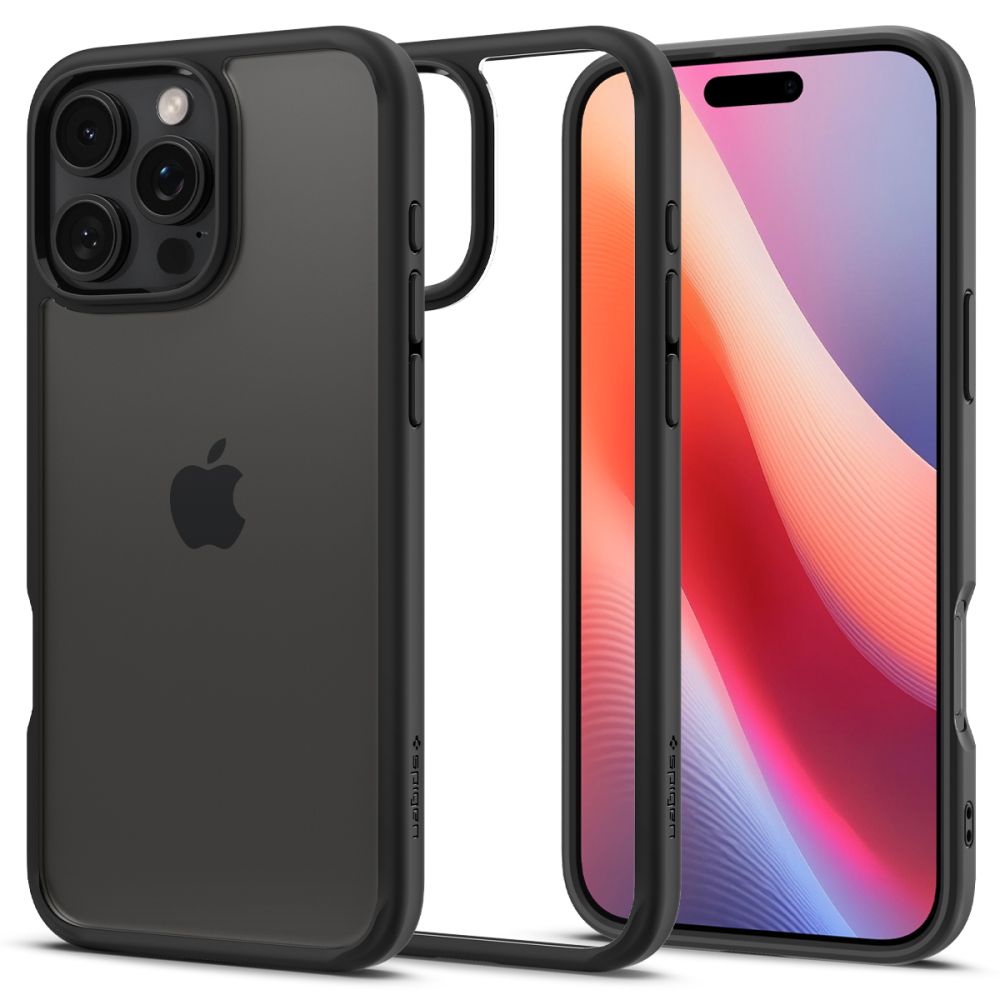 SPIGEN ULTRA HYBRID HÜLLE IPHONE 16 PRO MAX MATTE SCHWARZ