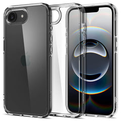 SPIGEN ULTRA HYBRID HÜLLE IPHONE 16E KRISTALLKLAR