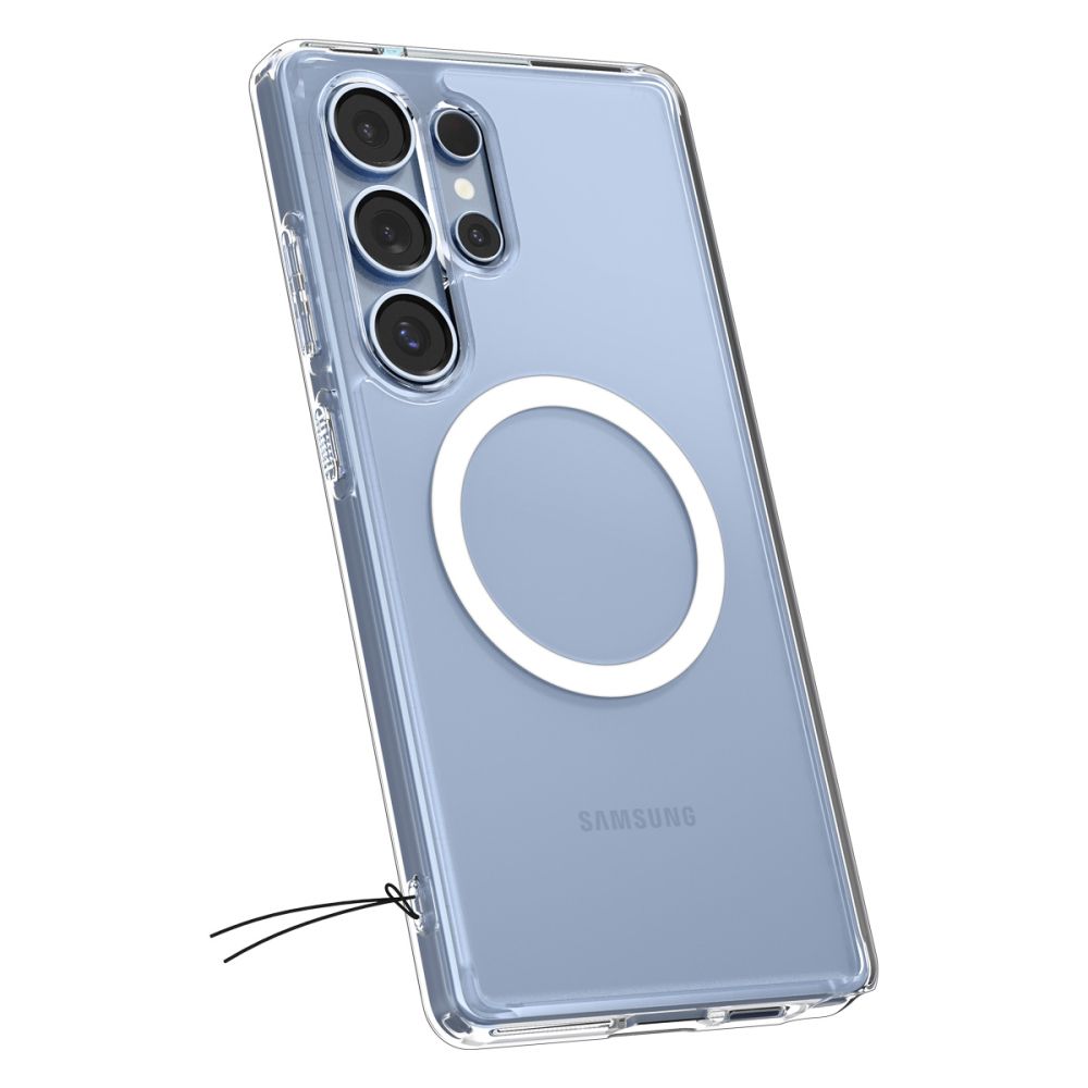 SPIGEN ULTRA HYBRID MAG MAGSAFE GALAXY S25 ULTRA KLAR/WEISS