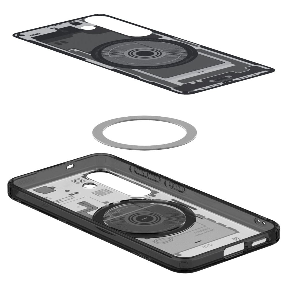 SPIGEN ULTRA HYBRID MAG MAGSAFE GALAXY S25 ZERO ONE SCHWARZ