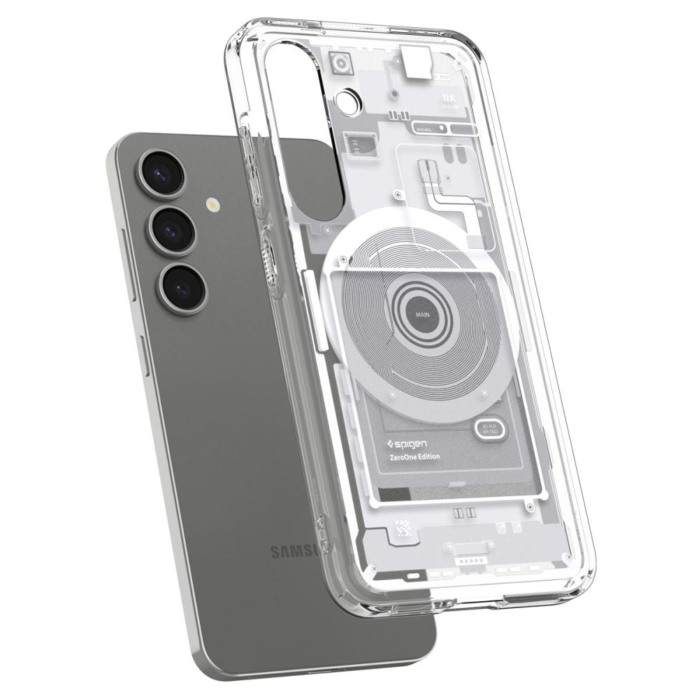 SPIGEN ULTRA HYBRID MAG MAGSAFE GALAXY S25 ZERO ONE WEISS