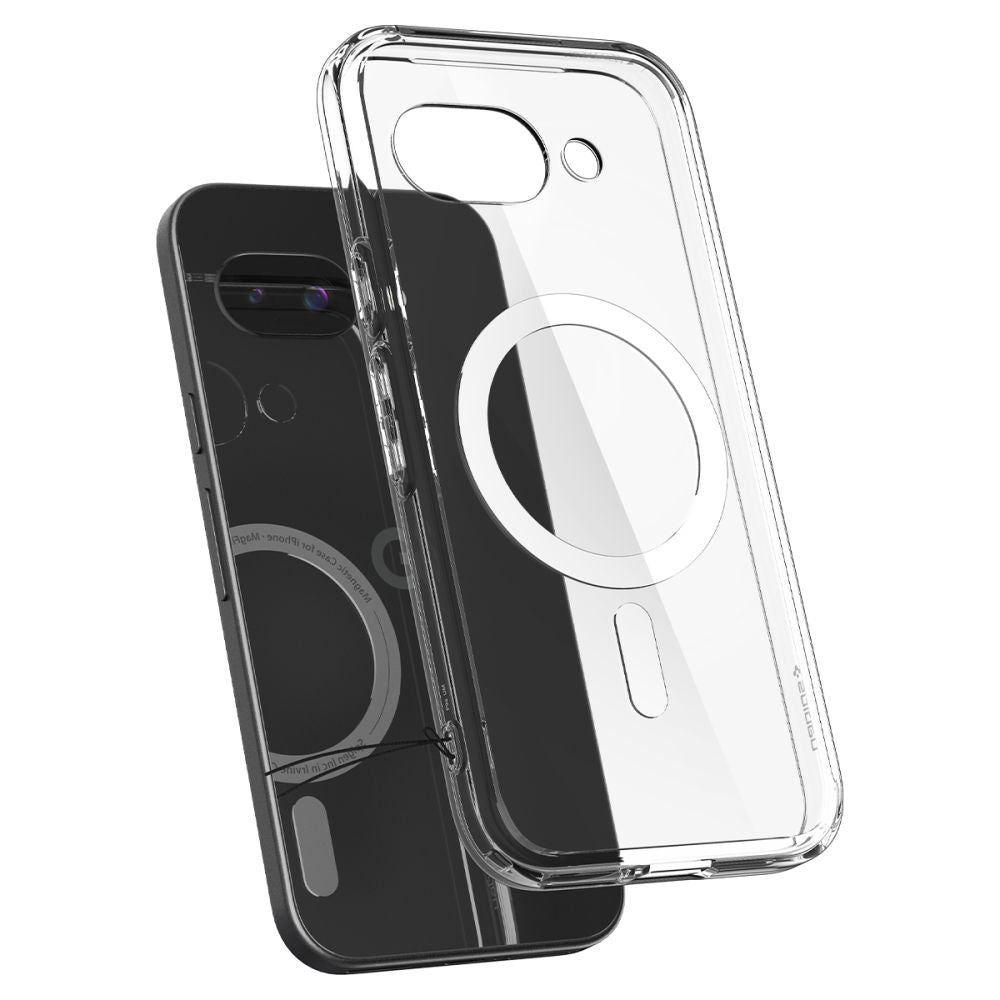 SPIGEN ULTRA HYBRID MAG MAGSAFE GOOGLE PIXEL 9A KLAR/WEISS