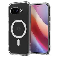 SPIGEN ULTRA HYBRID MAG MAGSAFE GOOGLE PIXEL 9A KLAR/WEISS