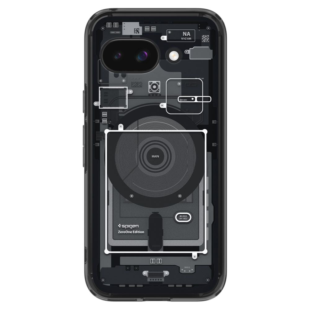 SPIGEN ULTRA HYBRID MAG MAGSAFE GOOGLE PIXEL 9A ZERO ONE SCHWARZ