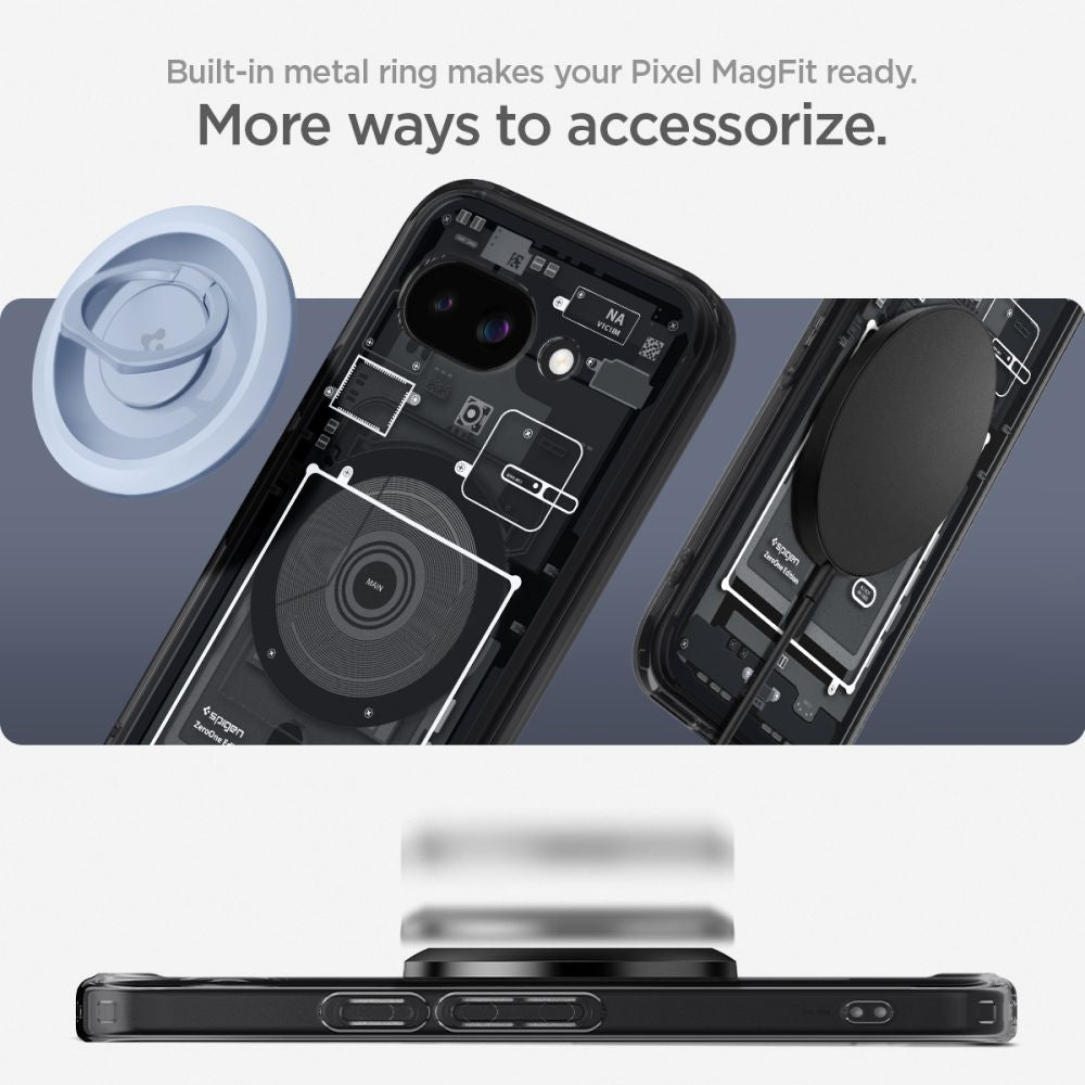 SPIGEN ULTRA HYBRID MAG MAGSAFE GOOGLE PIXEL 9A ZERO ONE SCHWARZ