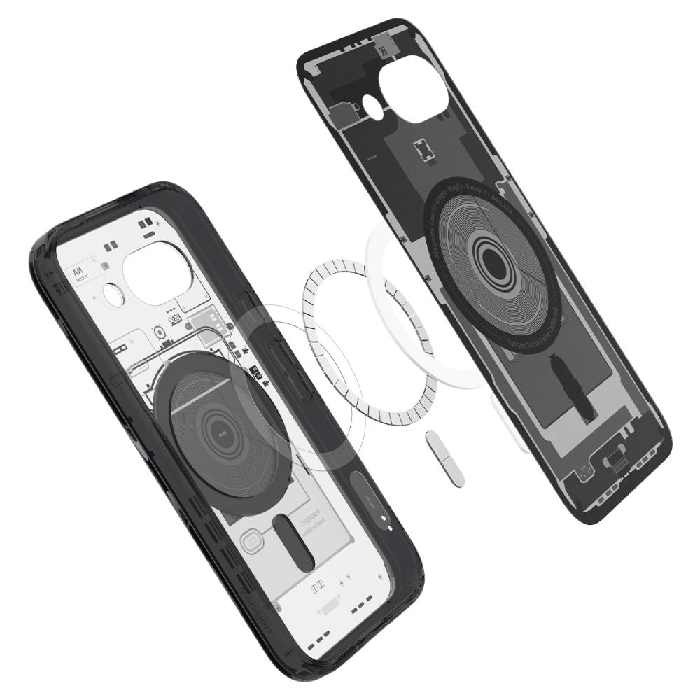 SPIGEN ULTRA HYBRID MAG MAGSAFE GOOGLE PIXEL 9A ZERO ONE SCHWARZ
