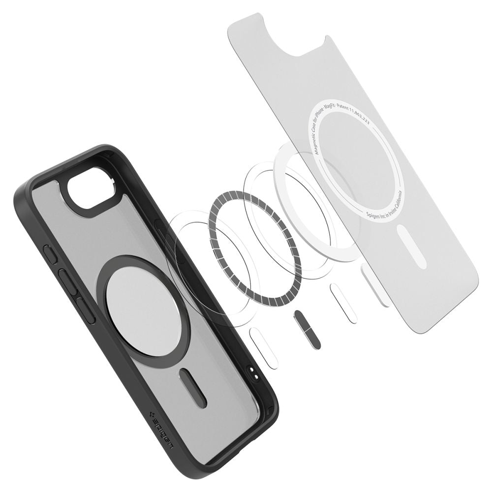 SPIGEN ULTRA HYBRID MAG MAGSAFE IPHONE 16E FROST SCHWARZ
