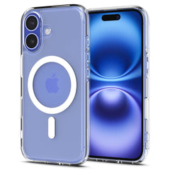 SPIGEN ULTRA HYBRID "T" MAG MAGSAFE IPHONE 16 WEISS