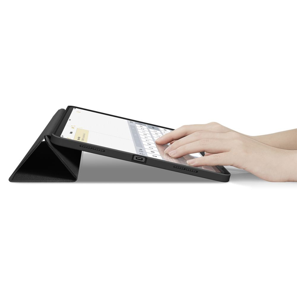 HÜLLE / COVER FÜR IPAD AIR 13 2024 SPIGEN URBAN FIT SCHWARZ