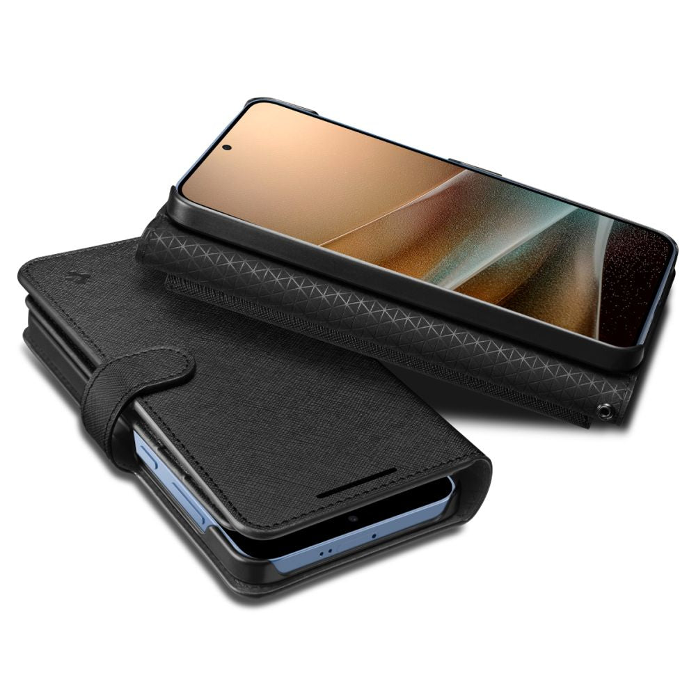 SPIGEN WALLET HÜLLE "S" GALAXY S25+ PLUS SCHWARZ