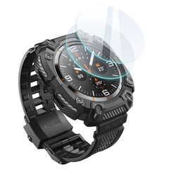 PUZDRO SUPCASE IBLSN ARMORBOX & TEMPERED GLASS 2-PACK SAMSUNG GALAXY WATCH ULTRA (47 MM) SCHWARZ