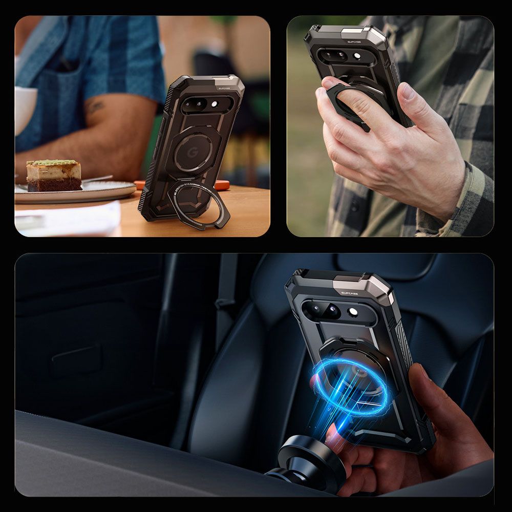 KÜLLE SUPCASE UB GRIP MAG MAGSAFE GOOGLE PIXEL 9A SCHWARZ