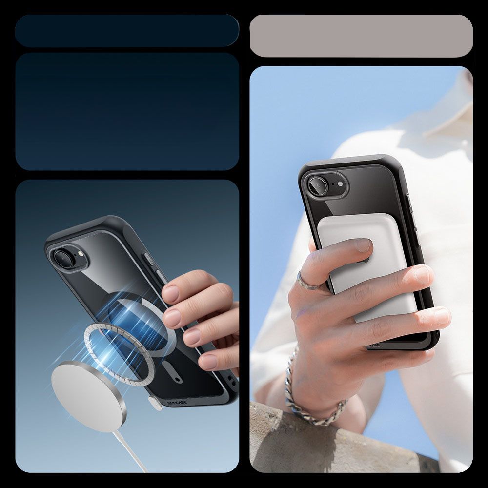 SUPCASE UB MAG MAGSAFE IPHONE 16E SCHWARZ