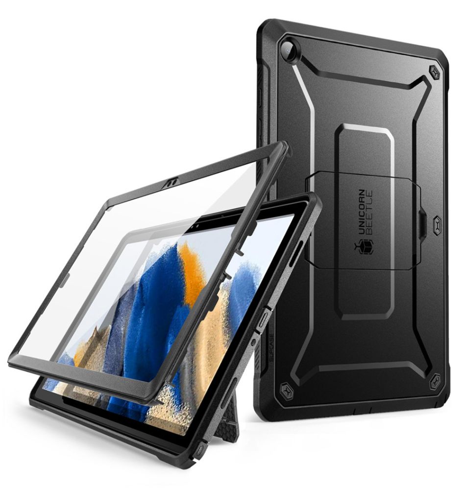 SCHUTZHÜLLE FÜR SAMSUNG GALAXY TAB A9+ PLUS 11.0 X210 / X215 / X216 SUPCASE UNICORN BEETLE PRO SCHWARZ