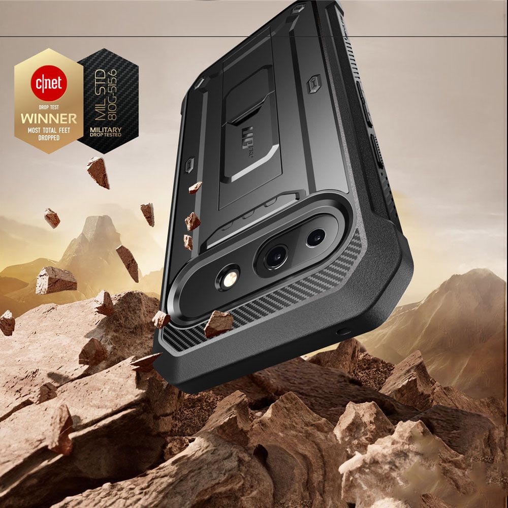 SUPCASE UNICORN BEETLE PRO HÜLLE FÜR GOOGLE PIXEL 9A SCHWARZ