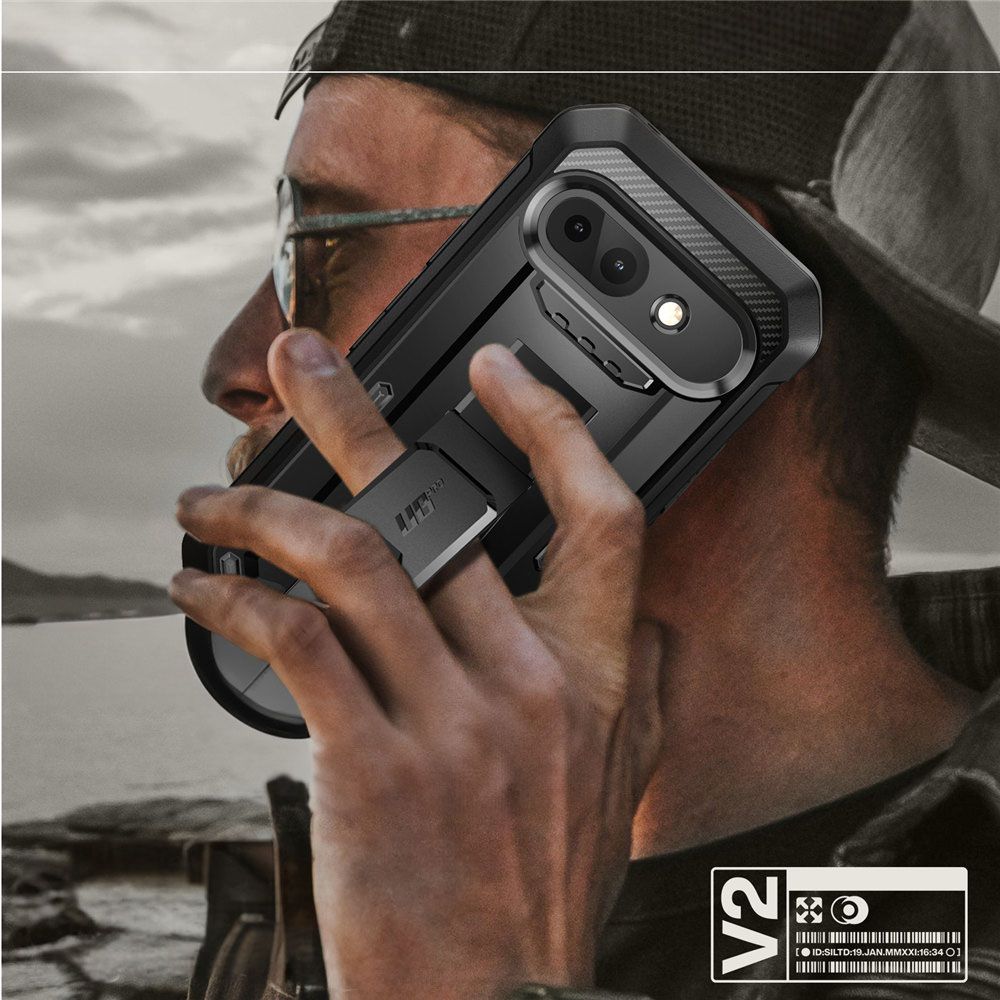 SUPCASE UNICORN BEETLE PRO HÜLLE FÜR GOOGLE PIXEL 9A SCHWARZ