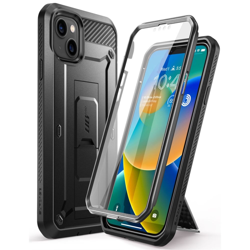 SUPCASE UNICORN BEETLE PRO HÜLLE FÜR IPHONE 13 / 14 SCHWARZ